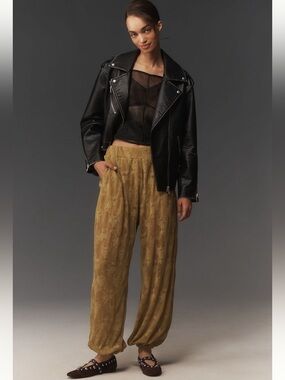 Maeve Sheer Lace Balloon Pants